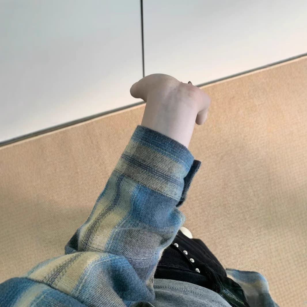 シャツ　レディース ゆるふわチェックシャツ